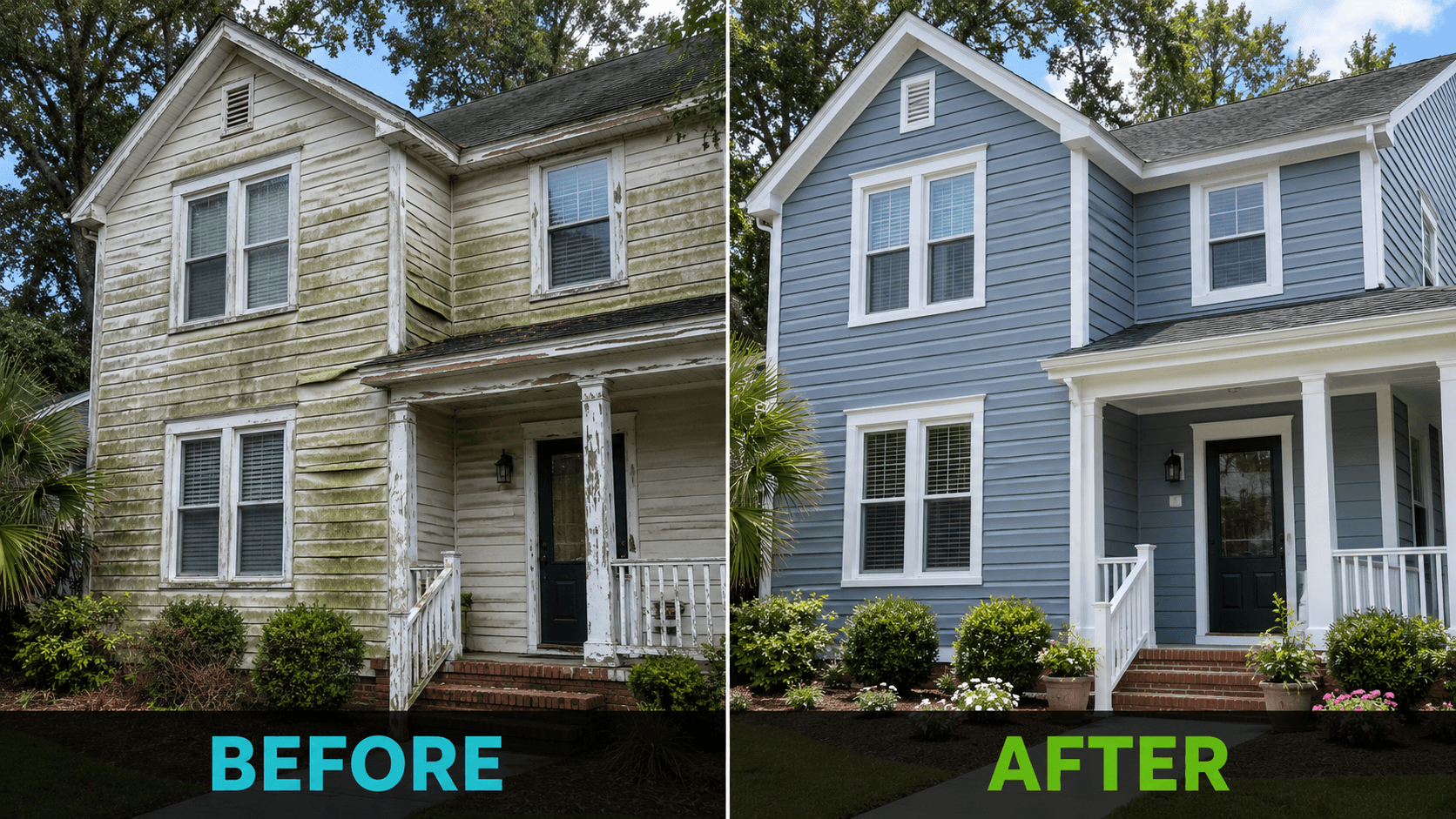 Common Siding Problems Caused by Moisture and Humidity in North Carolina